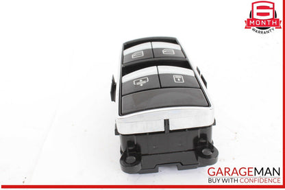10-13 Mercedes W221 S550 S450 Rear Left Side Window Control Switch Black OEM