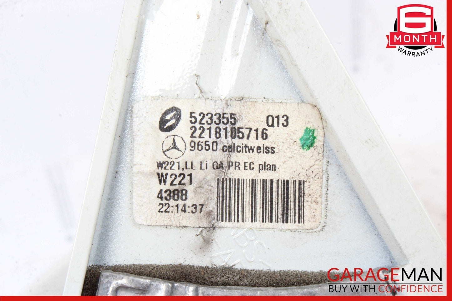07-09 Mercedes W221 S550 S600 Front Left Driver Side Mirror Rear View OEM