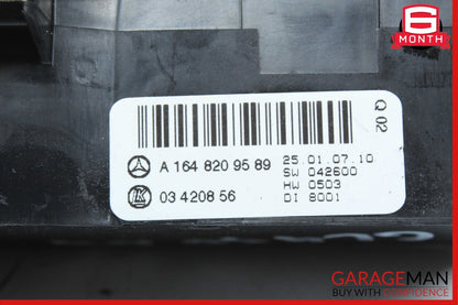 06-11 Mercedes ML350 GL350 GL450 Rear A/C Heater Climate Controller Switch Unit