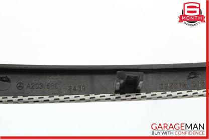 01-04 Mercedes W203 C230 Coupe Center Dash Radio Bezel Trim Switch Assembly OEM