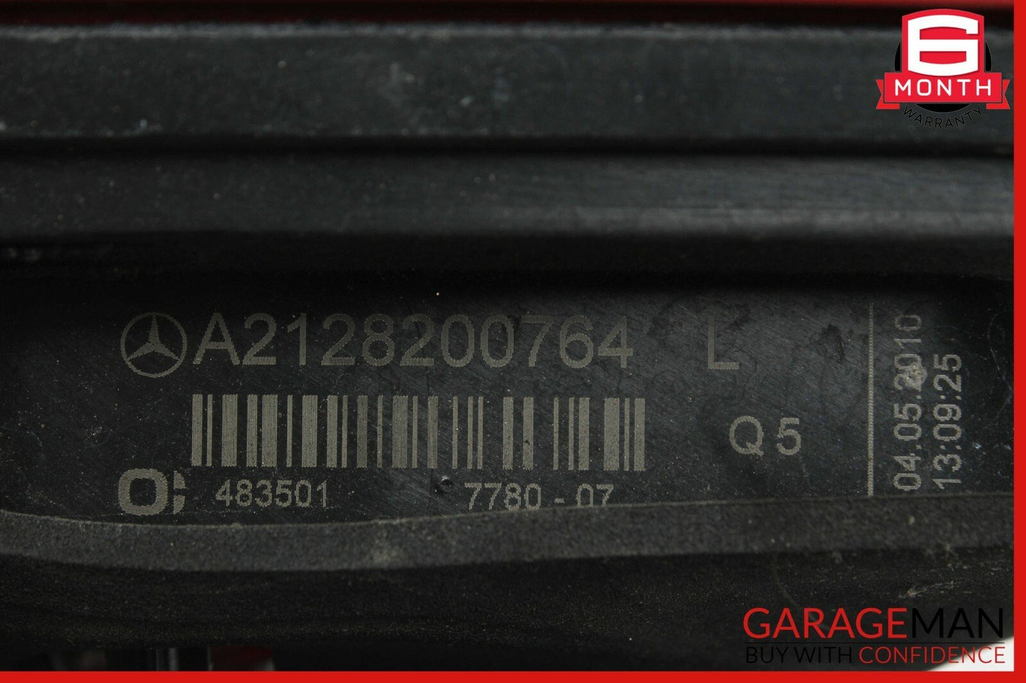 10-13 Mercedes W212 E500 E250 Inner Tail Light Lamp Rear Left Driver Side OEM