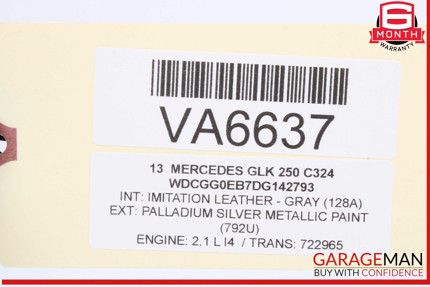 13-15 Mercedes X204 GLK250 GLK350 Park Assist Control Module Unit 2469007307 OEM