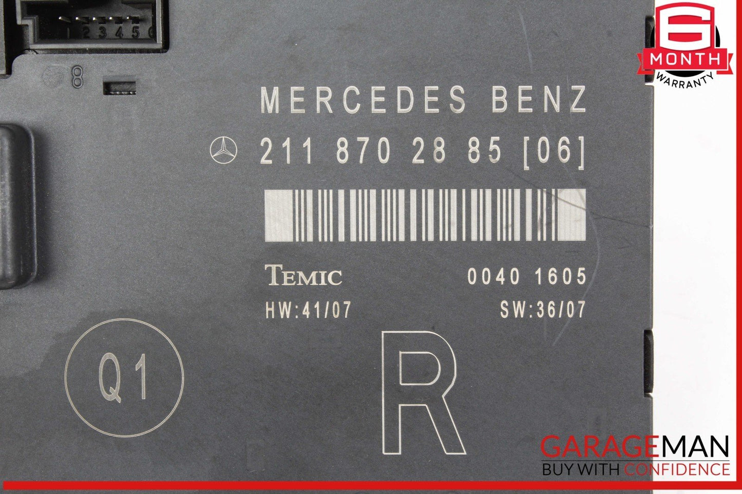 03-09 Mercedes W211 E350 E550 Front Right Passenger Side Door Control Module OEM