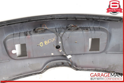 97-02 Porsche Boxster 986 Rear Bumper Cover Black OEM