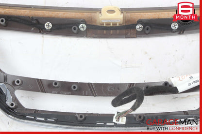 07-09 Mercedes W221 S550 Dash Board Dashboard Center Bezel Trim Cover Panel OEM