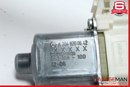 08-16 Mercedes GLK350 E350 C250 Rear Right Side Door Window Regulator Motor Unit