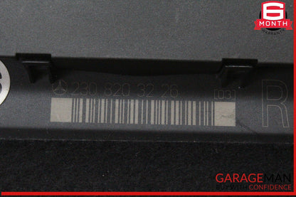 03-06 Mercedes R230 SL500 SL55 AMG Under Seat Control Module Right Side OEM