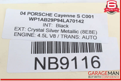 03-10 Porsche Cayenne 955 957 Front Right Side Dash Dashboard Trim Bezel Panel
