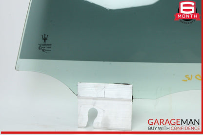 14-22 Maserati Ghibli M157 S Rear Left Driver Side Door Window Glass OEM