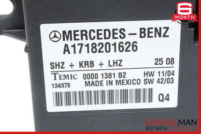 05-11 Mercedes R171 SLK350 SLK280 Heating Heated Seat Control Module Unit OEM