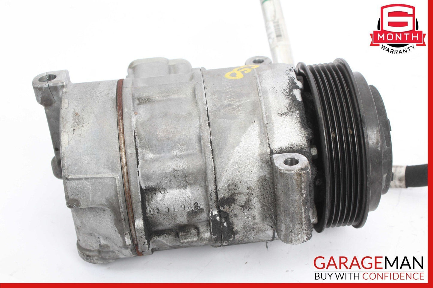 12-18 Mercedes W218 CLS550 A/C Air Conditioning Compressor Pump w/ Line Pipe OEM