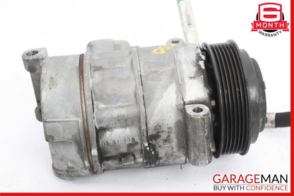 12-18 Mercedes W218 CLS550 A/C Air Conditioning Compressor Pump w/ Line Pipe OEM