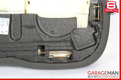 15-18 Porsche Macan Rear Lower Bottom Seat Cushion Bench Grey OEM