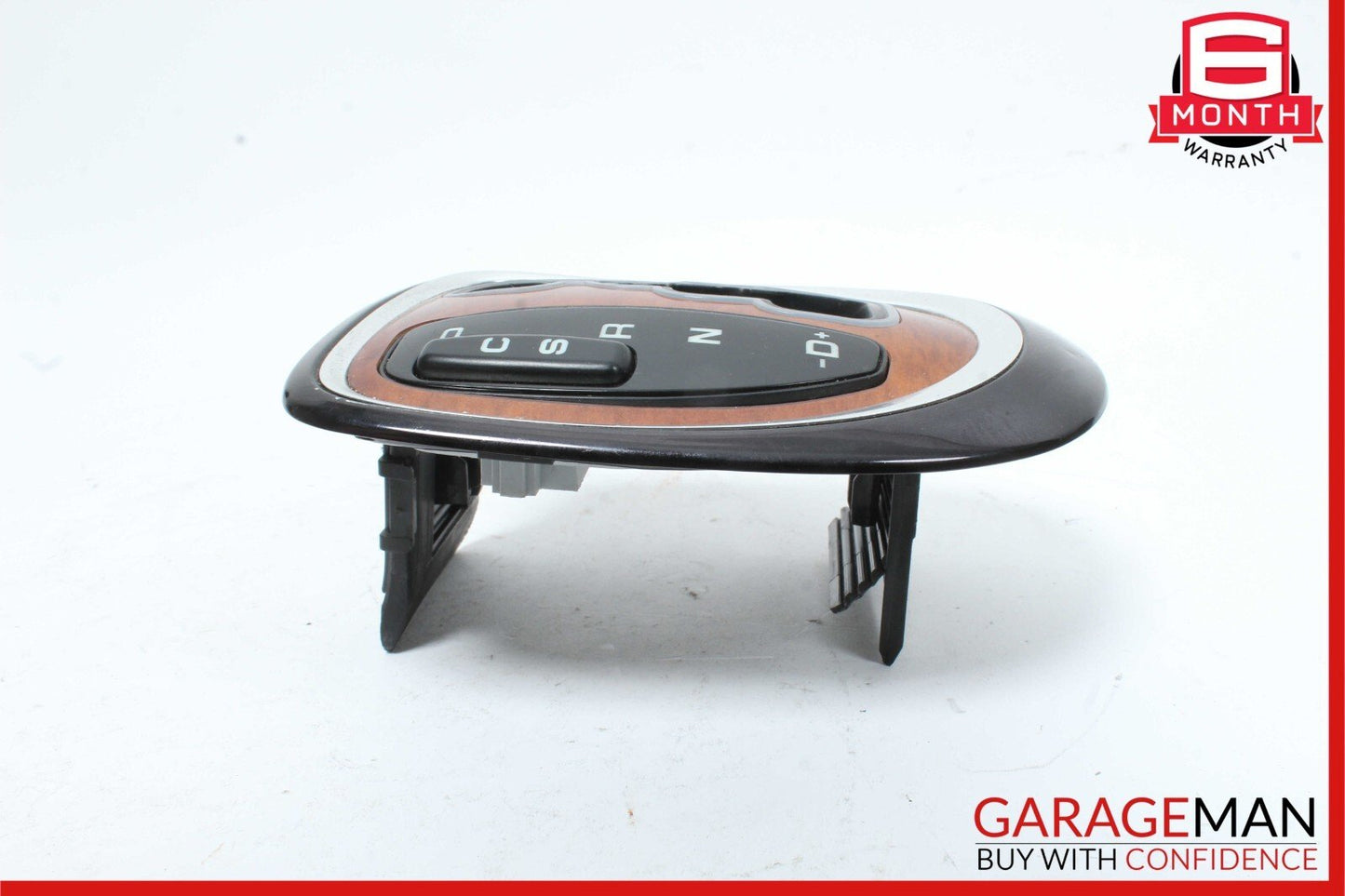 00-06 Mercedes W220 S430 S500 S55 AMG Gear Shifter Bezel Trim Indicator Wood OEM