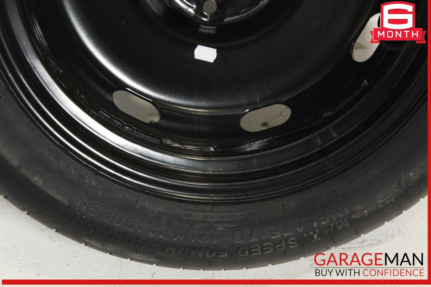 15-18 Audi Q3 Emergency Spare Tire Wheel Donut Rim R18 OEM