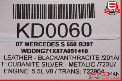 07-14 Mercedes W221 S550 S63 AMG TPMS Tire Pressure Monitor Module Unit OEM