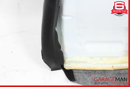 08-14 Mercedes W204 C300 Sedan Front Right Top Upper Seat Cushion Cover Black