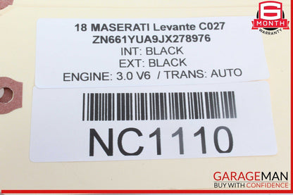 17-20 Maserati Levante M161 Rear Fuse Relay Box Junction Terminal OEM