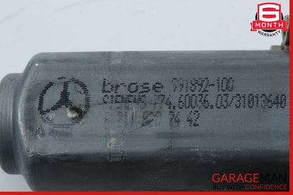 00-06 Mercedes W220 S500 Rear Right Side Window Regulator Motor OEM