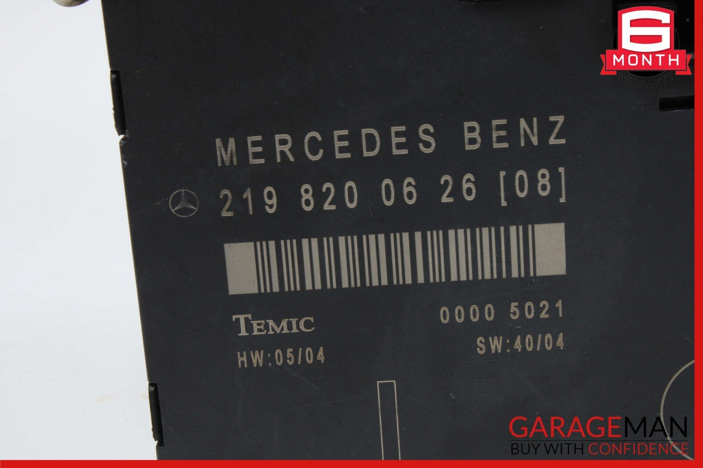 06-11 Mercedes W219 CLS500 CLS55 AMG Front Left Driver Door Control Module Unit
