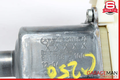 08-16 Mercedes W204 C300 GLK350 C300 Rear Right Door Window Regulator Motor OEM