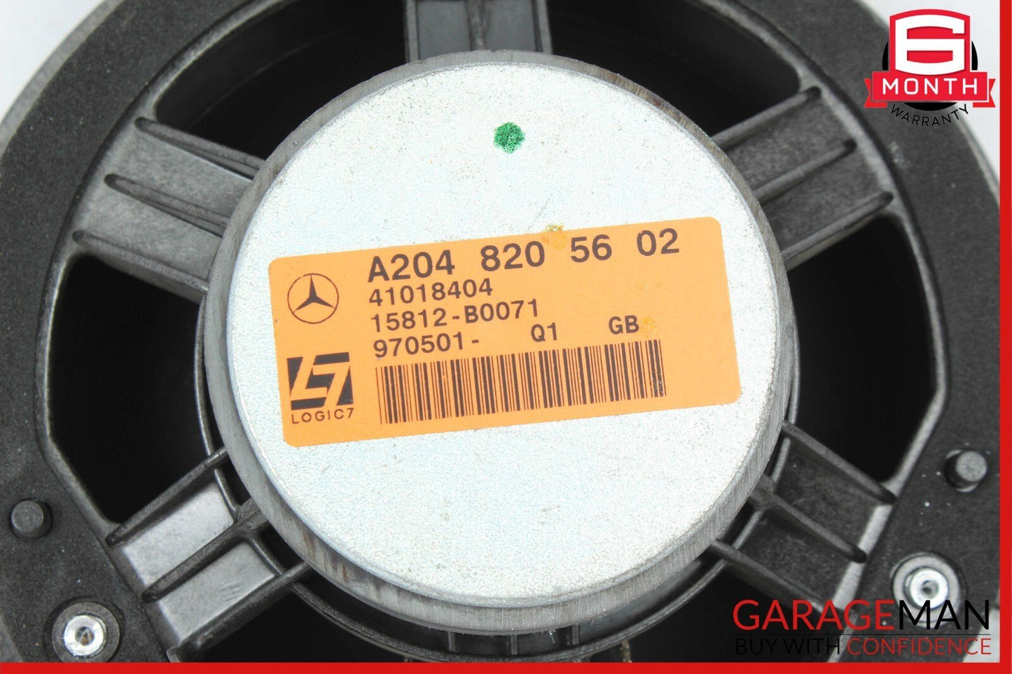 08-18 Mercedes W204 C250 GLK350 Rear Left or Right Door Speaker 2048205602 OEM
