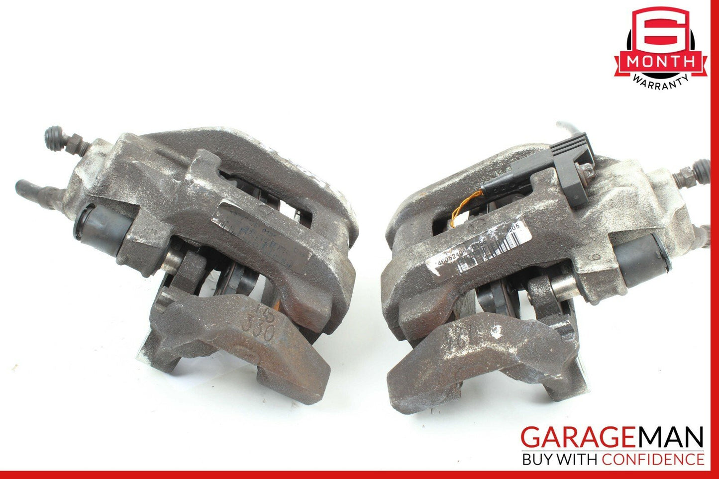 06-09 Mercedes W164 ML350 R350 Rear Right & Left Brake Caliper Calipers Set OEM