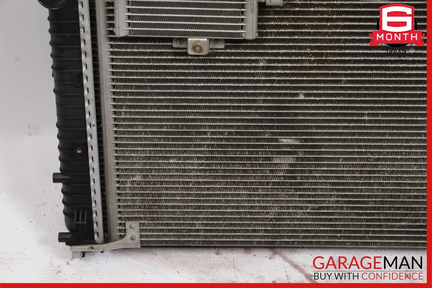 03-08 Mercedes R230 SL500 Engine Radiator A/C AC Air Condenser Assembly OEM