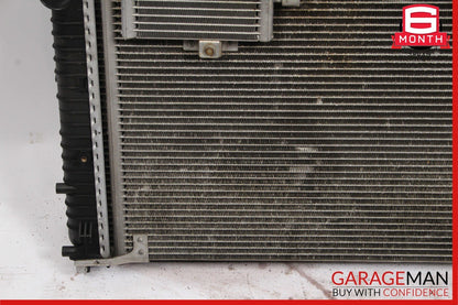 03-08 Mercedes R230 SL500 Engine Radiator A/C AC Air Condenser Assembly OEM