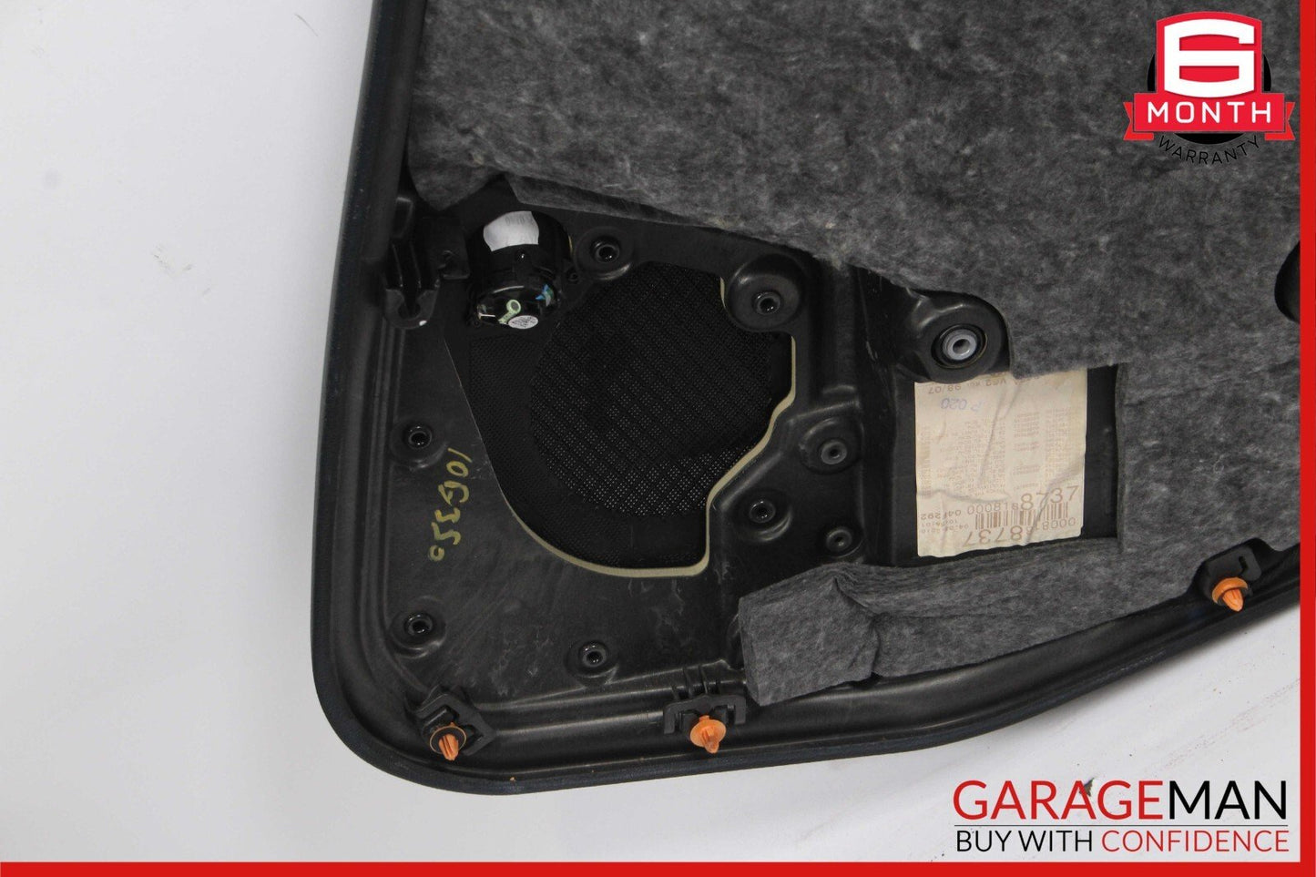 10-13 Mercedes W212 E350 E300 E500 Rear Left Interior Door Panel Assembly Black