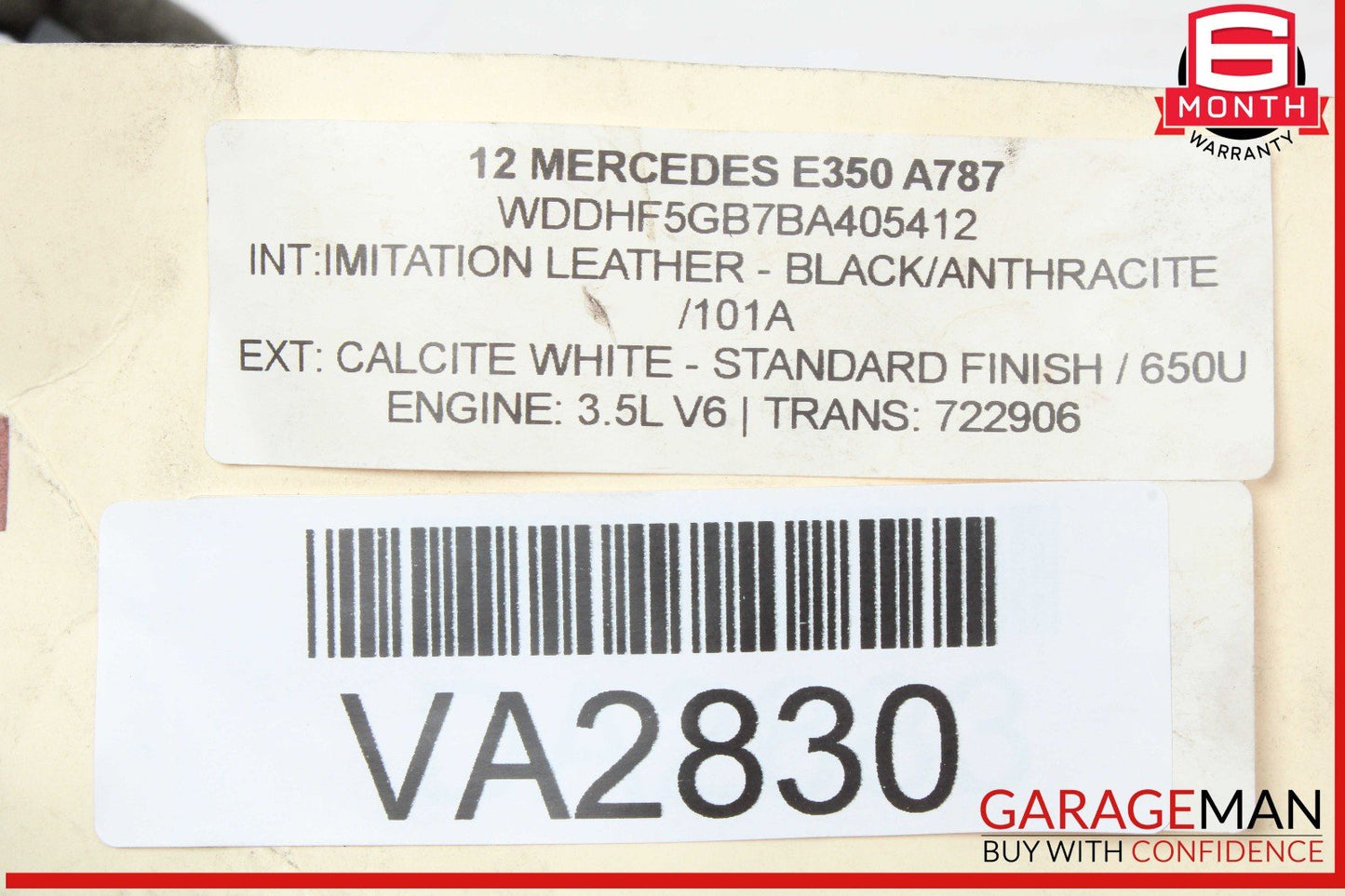 08-17 Mercedes W218 CLS500 CLS550 SLK350 Trunk Lid Latch Lock Actuator OEM