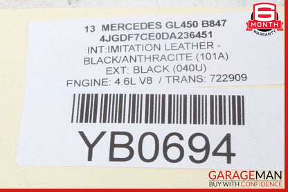 12-16 Mercedes X166 GL450 GL550 ML350 Front Right Door Lock Latch Actuator OEM