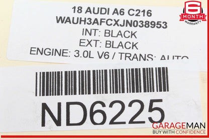 16-18 Audi A6 A7 Automatic Transmission Oil Cooler 4H0317021T OEM