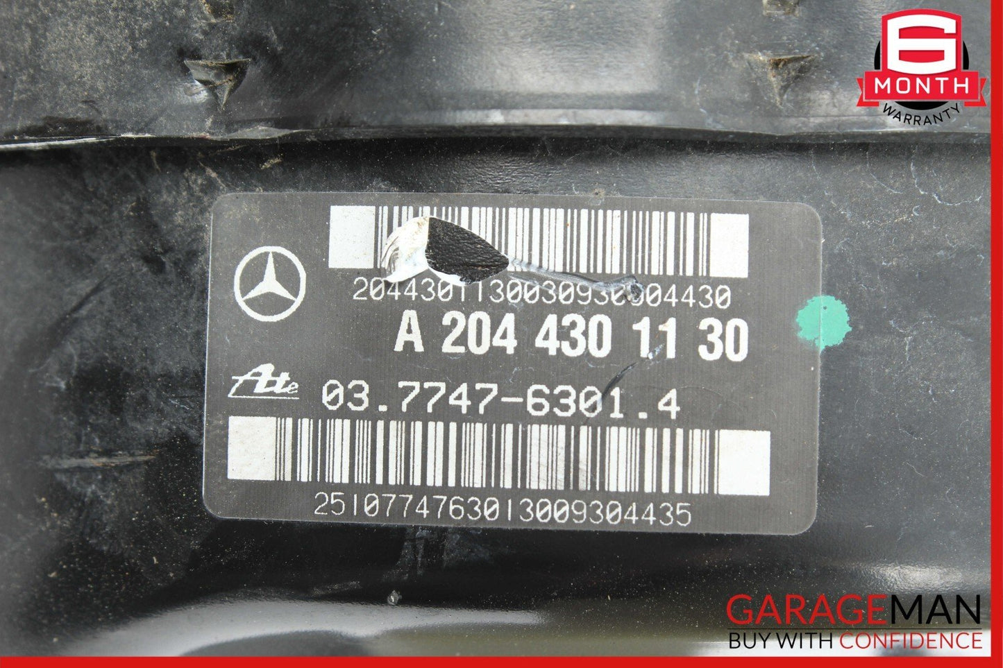 08-14 Mercedes GLK350 X204 Power Brake Booster Master Cylinder 2044301130