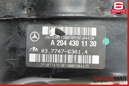 08-14 Mercedes GLK350 X204 Power Brake Booster Master Cylinder 2044301130