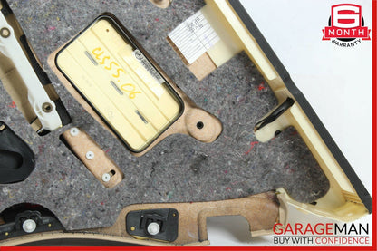 06-11 Mercedes W219 CLS55 CLS63 Rear Left Side Interior Door Trim Panel Brown