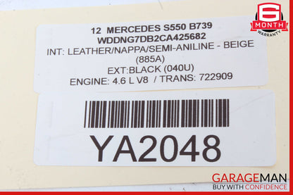 07-14 Mercedes W221 S550 S400 CL550 Dashboard Dash Control Switch Panel OEM