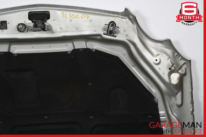 03-08 Mercedes R230 SL500 SL600 Front Hood Bonnet Cover Panel Brilliant Silver