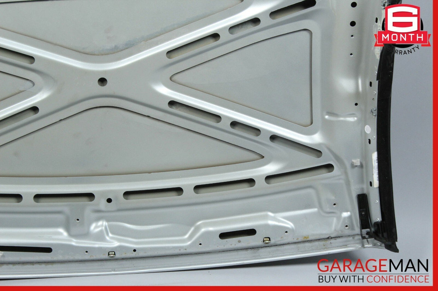 03-08 Mercedes R230 SL500 Convertible Roof Hard Top Folding Panel Silver OEM