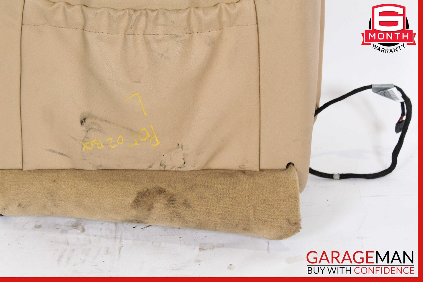 10-16 Porsche Panamera 970 Front Right Side Seat Upper Cushion OEM