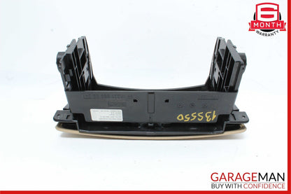 10-13 Mercedes W221 S550 S400 Dash Center Console CD Player Trim Cover Brown