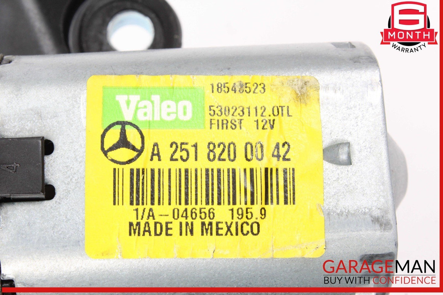 06-19 Mercedes X164 GL450 GL550 Rear Glass Windshield Wiper Motor 2518200042 OEM