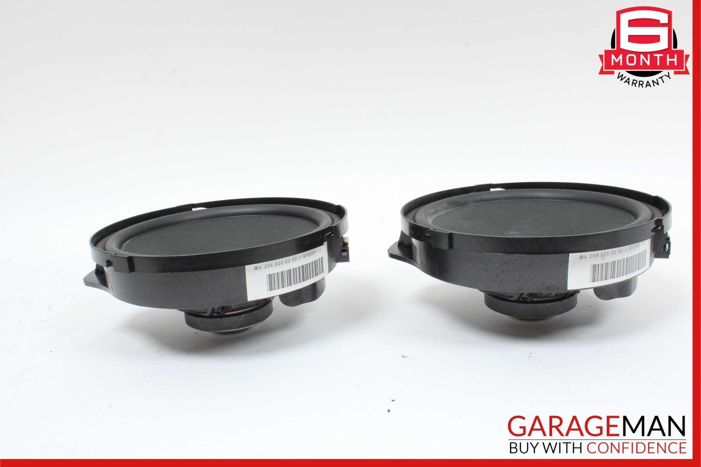 08-15 Mercedes W204 C250 C350 GLK350 Rear Door Audio Speaker Set of 2 Pc OEM