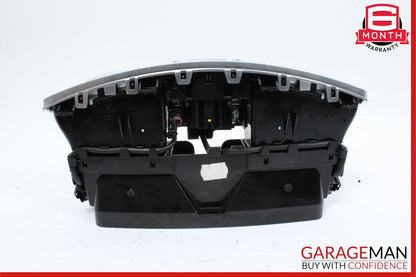 07-13 Mercedes W221 S550 Center Dash Air Vent AC A/C Clock Trim Cover Assembly