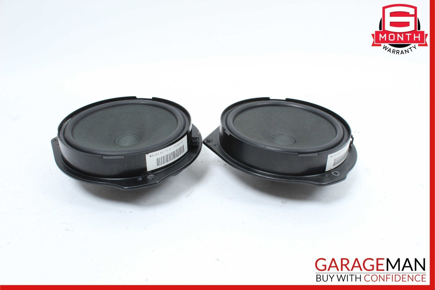 08-15 Mercedes X204 GLK350 Front Right & Left Door Sound Speakers Set of 2 OEM