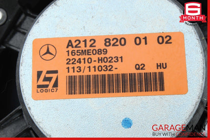 10-18 Mercedes W212 E350 CLS500 Rear Right or Left Door Audio Sound Speaker OEM