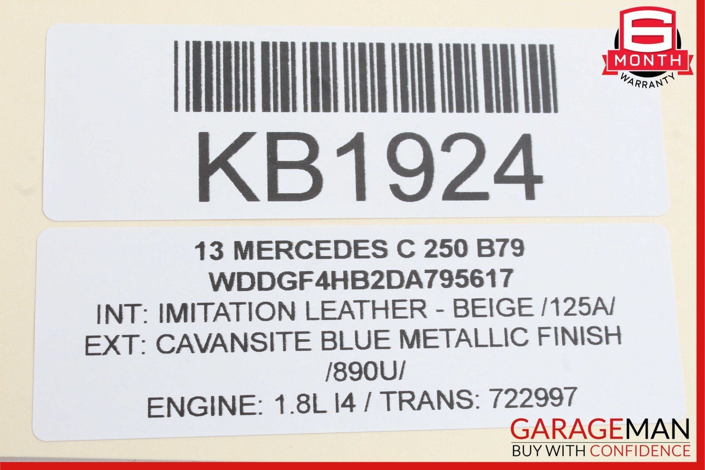 12-15 Mercedes W204 C250 C300 C350 Front Left Dash AC A/C Air Vent Grill