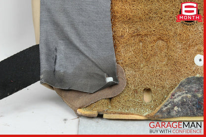 07-09 Mercedes W211 E350 E550 Front Right Side Top Upper Seat Cushion Beige OEM