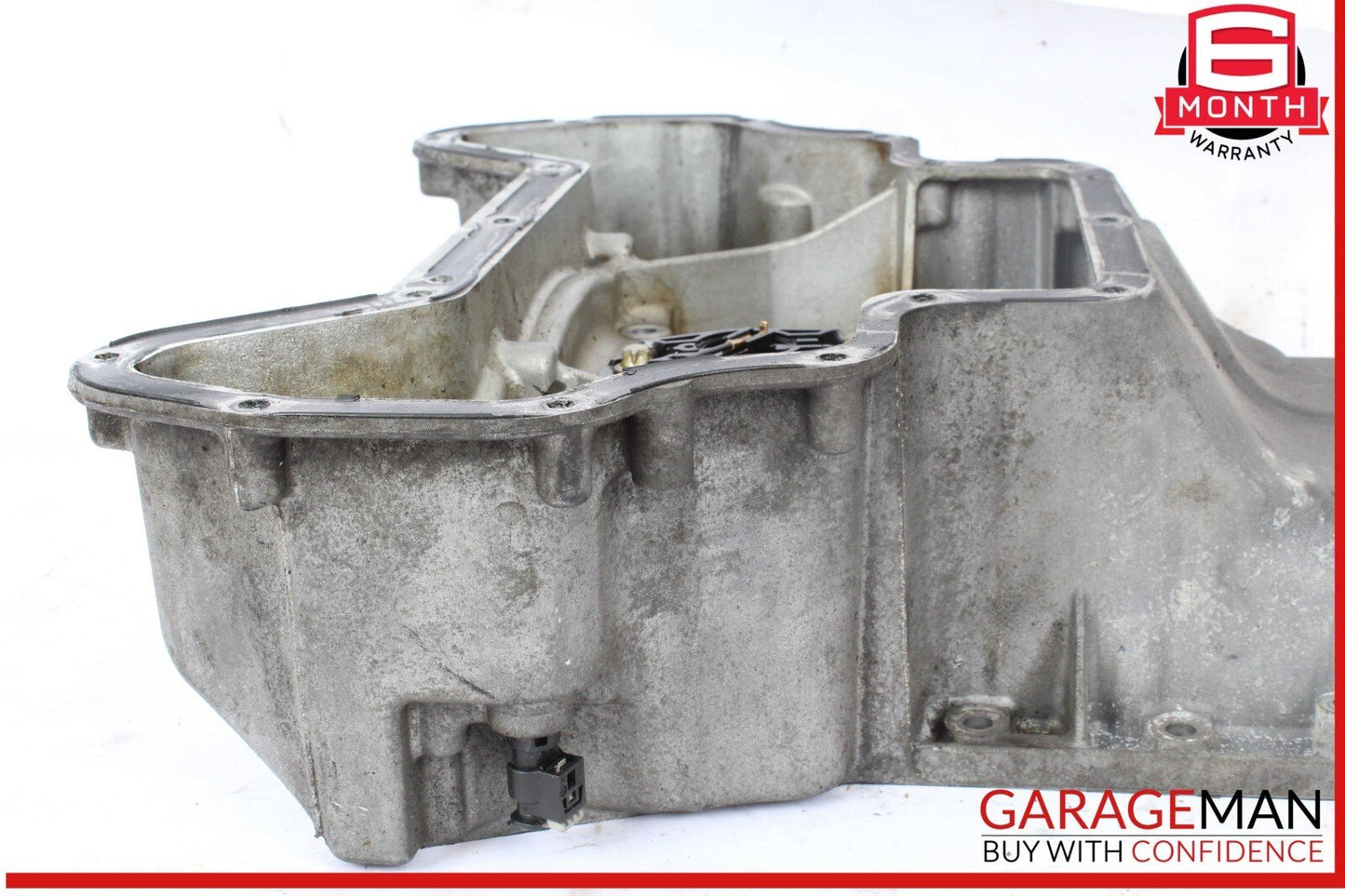 06-11 Mercedes W203 C230 Engine Upper Oil Sump Baffle Pan 2720142102 OEM