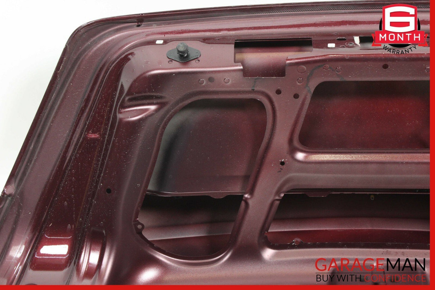 08-14 Mercedes W204 C300 C63 AMG Rear Trunk Lid Deck Shell Panel Red OEM
